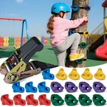 Srehrly 20 Pcs Large Ninja Tree Climbing Holds For Kids Adult Rock Wall New. Price: $76.59.