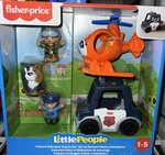 Fisher Price Little People Police & Helicopter Rescue Set 5 Pcs New Rare. Price: $79.99.