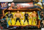 Wwf Justoys Bend-ems Rumble 4 Pack Box Set Dx Hhh Road Dogg Billy Gunn Htf Used. Price: $129.95.