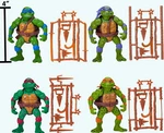 4-PACK Teenage Mutant Ninja Turtles Movie Stars Action Figures Toy Gift Tmnt New. Price: $36.00.
