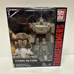 Transformers: Generations Titans Return Voyager Class Doomshot & Megatron Read Used. Price: $44.99.