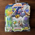 Akedo Teenage Mutant Ninja Turtles Leonardo Vs Rocksteady Mini Figure Set - 2PK New. Price: $11.99.