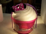 Just Play Disney Junior Minnie Mouse Fab Food Bucket With Carry Handle New. Price: $15.49.