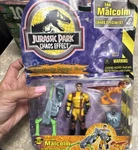 Kenner Jurassic Park Chaos Effect Ian Malcolm Playset Dino Mech Armor Claw Used. Price: $90.00.