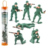 Safari Ltd. Army Men Designer Toob - 6 Figurines: Piece Set, Multicolor New. Price: $23.23.