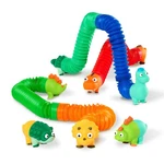 Battat Li'l Buddies Sensory Dinosaur Tubes 15 Pieces, Toddler And Preschool New. Price: $34.46.
