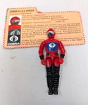 Gi Joe Arah Cobra H.i.s.s. Driver Figure With File Card 1983 Vintage Used. Price: $49.99.