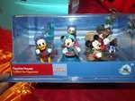 Disney Store Mickey's Christmas Carol Figurine 6 Figure Play Set Cake Topper New. Price: $39.99.