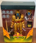 SUPER7 Ultimates Goldar Figure 8 Inch Mighty Morphin Power Rangers Damaged Wings Used. Price: $34.19.
