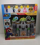 Super Mario Deluxe Bowser's Castle Playset With 5 Figures & 4 Accessories New. Price: $49.77.