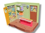 Simpsons Cafeteria Environment Playset 2002 Playmates School Lunch Lady Springfi Used. Price: $11.88.