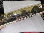 New Ray Military Force Playset Jeep Howitzer Crew & Tent 1/32 #60404. Price: $19.99.