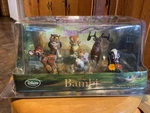 New Disney Bambi Figurine Playset. Unopened Box. 6 Figures.. Price: $50.00.