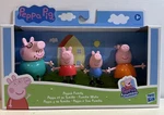 Pig Peppa's Family 4-PACK Figures New. Price: $10.99.