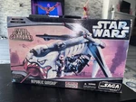 Star Wars The Saga Collection Clone Republic Gunship 2006 Hasbro New In Box. Price: $475.00.