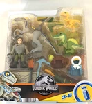 Fisher-price Imaginext Jurassic World Track & Trail Pack Dinosaurs Set New. Price: $8.00.