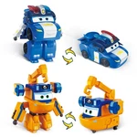 Super Wings Transformable Toys Playset, 5 Marty And Lucie Airplane Transformi New. Price: $65.82.