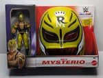 Wwe Rey Mysterio Mask & Action Figure Set Mattel Main Event Role Play Toy New. Price: $29.99.