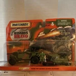 Matchbox Mission Bravo Humvee Military Truck With Top Secret Action Feature New. Price: $30.00.