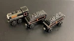 Thomas Tank Engine Train Wooden Railway Learning Curve Donald 2 Tenders 3 Pcs Used. Price: $19.95.