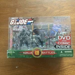 Gi Joe Ninja Battles Set Snake Eyes Storm Shadow (2004, Hasbro) Brand New Sealed. Price: $84.95.