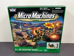 Micro Machines Gi Joe Checkpoint Bridge Playset War Military Figure 1999 New. Price: $99.99.