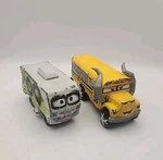 Rare Disney Pixar Cars Mattel Arvy Thunder Hollow Miss Fritter Lot Diecast Used. Price: $44.00.