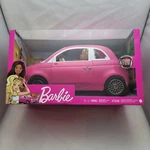 Bnib Mattel Barbie Pink Fiat 500 Car And Doll Playset - GXR57 New. Price: $100.00.