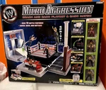 Wwe Jakks Micro Aggression Crash & Bash Playset Cage Match Cib Vintage Wwf Used. Price: $139.99.