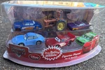Disney Pixar Cars Figurine Lightning Mcqueen Playset 6 Figs Sally Doc Chick New. Price: $49.99.