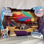 My Little Pony The Movie Guardians Of Harmony Rainbow Dash Swashbuckler Airship New. Price: $48.00.