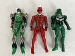 Power Rangers Jungle Fury Red Green Action Figure Toy 6 Bandai, Ninja Used. Price: $16.50.