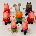 Peppa Pig Figures Set Of 8 Jazwares Character Toys Cake Toppers Bin 20 Used. Price: $14.95.