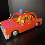 Vtg The Simpsons Family Car World Of Springfield Interactive Playset 2001 Works Used. Price: $30.00.