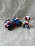 Paw Patrol Ryder Rescue Atv 4 Wheeler Vehicle And Seperate Figure Of Used. Price: $14.95.