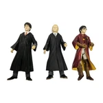 Lot 3 Harry Potter Wb Movie Action Figures 2001 W/ Broom Draco Malfoy Toy Used. Price: $8.76.