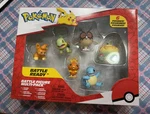 Jazwares Pok Mon Battle Figure Multi-pack Playset Teddiursa, Torchic, Squirtle New. Price: $26.00.