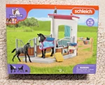 Schleich Horse Club Box With Mare And Foal Toy Playset - 42611 New Sealed!. Price: $30.20.