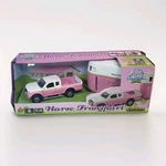 Van Manen Kids Globe Traffic Mitsubishi 520124 Toy Car And Horse Trailer Pin Used. Price: $6.00.