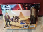 Star Wars Speeder Bike With Poe Dameron Action Figure Playset Hasbro Disney New. Price: $13.99.
