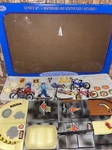 Vintage Just Kidz Kmart Extreme Sports 50 Piece Playset Skateboard/ Moro/scooter Used. Price: $35.00.