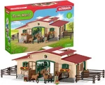 Schleich Farm World 43PC Stable Playset Horse Figurines Barn Toys 42195 Rider New. Price: $179.99.