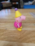 Peppa Pig Celebrate With Birthday Play Replacement Figure Used. Price: $5.99.