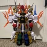Bandai Power Rangers Megazord Toy Lot Anime Style Figures Weapons Used. Price: $550.00.