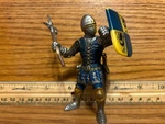 Schleich 2003 Foot-soldier With War Hammer Blue (70021) Used. Price: $7.99.