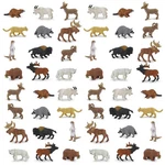 Safari Ltd. North American Wildlife Bulk Bag - Set Of Miniature Toy ... New. Price: $64.27.