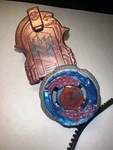 Hasbro Beyblade Metal Masters Galaxy Pegasus W105R2F Maroon Power Launcher Used. Price: $30.00.