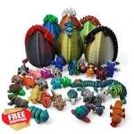 Zz Life Easter Mini Animals 5 Pack Mystery Egg Figurines Gifts New. Price: $20.00.