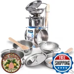 8 Pcs Stainless Steel Pots & Pans Toy Kitchen Playset For Kids - Pretend Gr New. Price: $43.16.