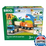 Brio Starter Liftload Set Wooden Toy Train Durable Child Safe Encourages New. Price: $103.54.